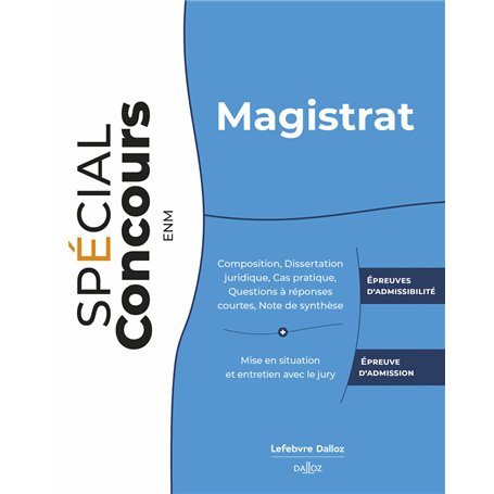 Magistrat. 10e éd.