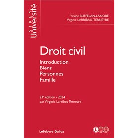 Droit civil 23ed 2024 - Introduction