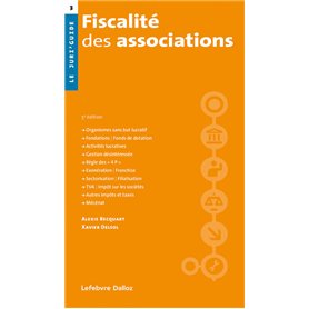 Fiscalité des associations. 5e éd.