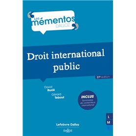 Droit international public. 27e éd.
