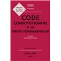 Code constitutionnel et des droits fondamentaux 2025 annoté