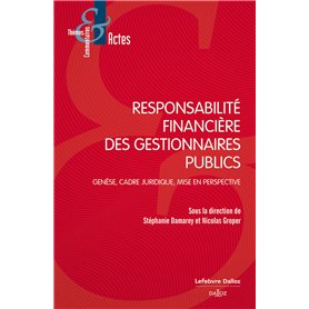 Responsabilité financière des gestionnaires publics - Genèse