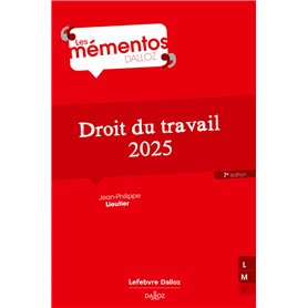 Droit du travail 2025. 7e éd.