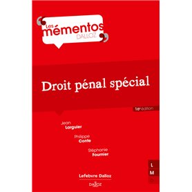 Droit pénal spécial. 16e éd.