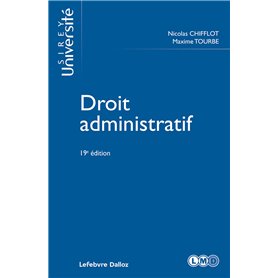 Droit administratif. 19e éd.