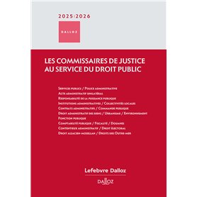 Les commissaires de justice au service du droit public