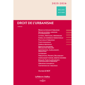 Droit de l'urbanisme 2025/2026. 2e éd.