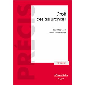 Droit des assurances. 15e éd.
