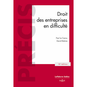 Droit des entreprises en difficulté. 10e éd.