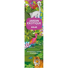 Marque-page Jardin exotique