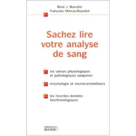 Sachez lire votre analyse de sang