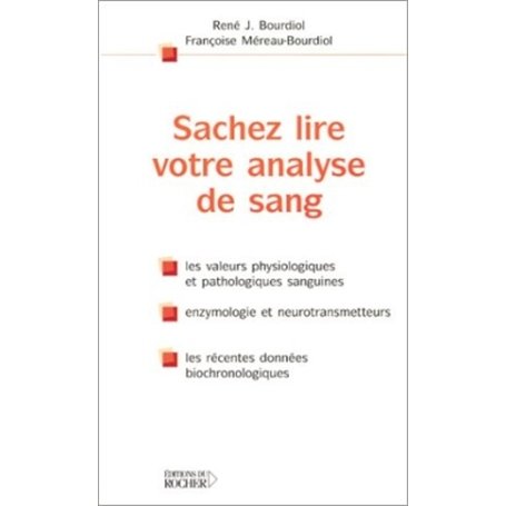 Sachez lire votre analyse de sang