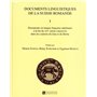 Documents linguistiques de la Suisse romande 1