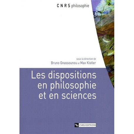 Dispositions en philosophie et en sciences