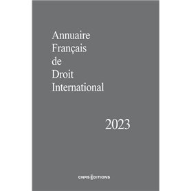Annuaire Français de Droit International 69 - 2023