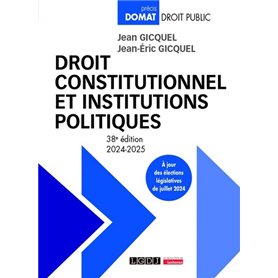 Droit constitutionnel et institutions politiques