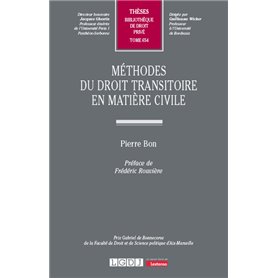 Méthodes du droit transitoire en matière civile