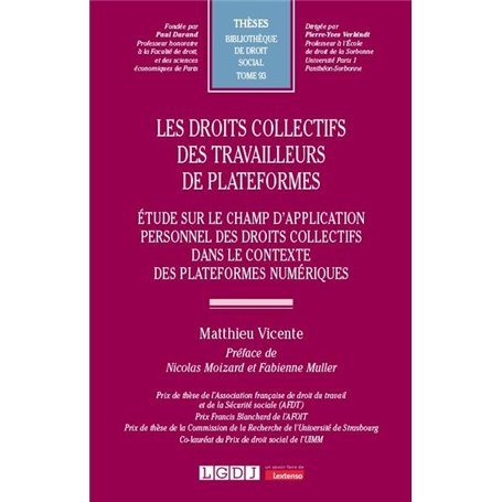 Les droits collectifs des travailleurs de plateformes