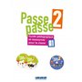 Passe-passe 2 - Niv. A1 - Guide pédagogique et ressources pour la classe + 2 CD mp3 + 1 DVD