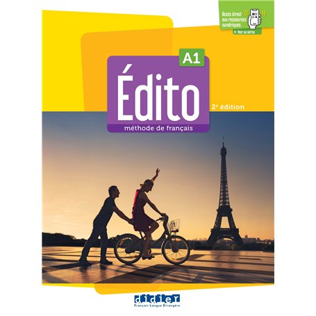 Édito A1 - édition 2022-2024 - Livre + didierfle.app