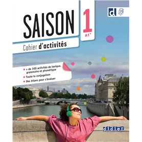 Saison 1 - Niv. A1+ - Cahier + didierfle.app