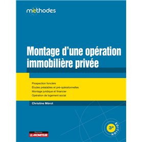 Montage d'une opération immobilière privée