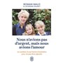 Nous n'avions pas d'argent