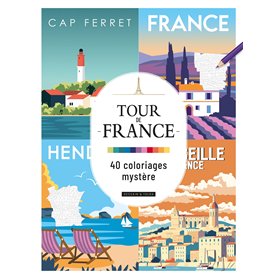 Tour de France - 40 Coloriages Mystère