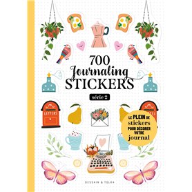 700 journaling stickers série 2