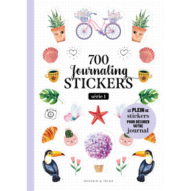 700 Journaling stickers série 1
