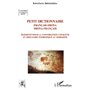 Petit dictionnaire français-shona shona-français