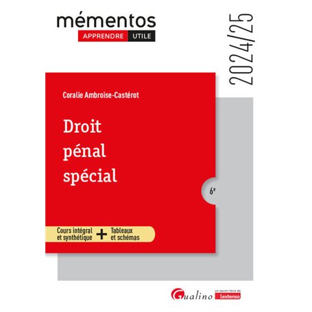 Droit pénal spécial