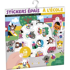 Stickers épais - À l'école