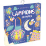 Pochette épaisse - Lampions en papier