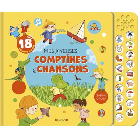 Mes joyeuses comptines et chansons (grand format avec boitier)