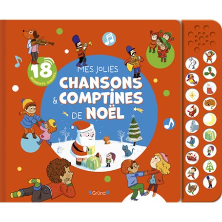 Mes jolies chansons et comptines de Noël (grand format avec boitier)