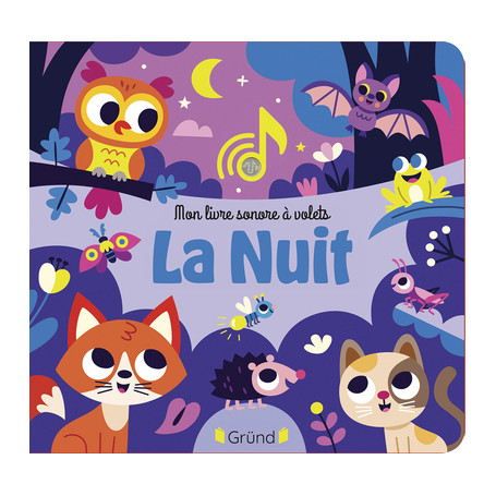 Mon livre sonore à volets - La nuit