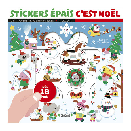 Stickers épais - C'est Noël
