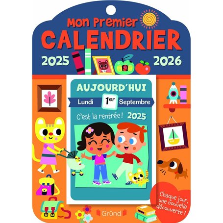 Mon premier calendrier 2025-2026