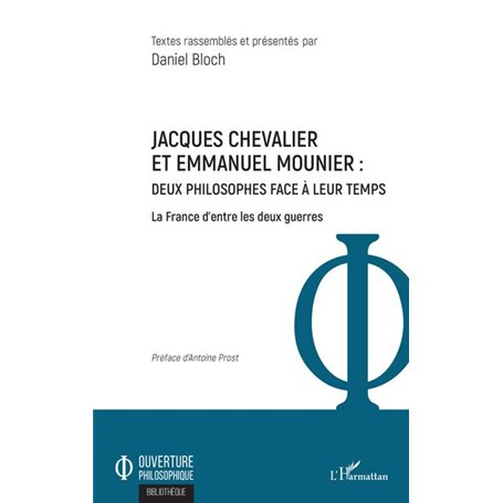 Jacques Chevalier et Emmanuel Mounier