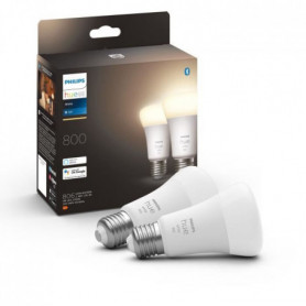PHILIPS Hue White Ampoules LED connectées E27 - Compatible Bluetooth pack de 2 44,99 €