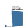 La sociologie de la littérature
