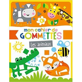Mon cahier de gommettes - Les animaux