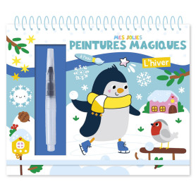 MES JOLIES PEINTURES MAGIQUES - L'HIVER
