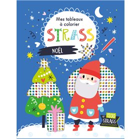 Mes tableaux à colorier strass - Noël