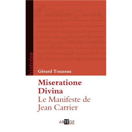 Le Manifeste de Jean Carrier