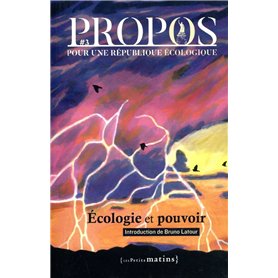 PROPOS - N° 3 Écologie et Pouvoir