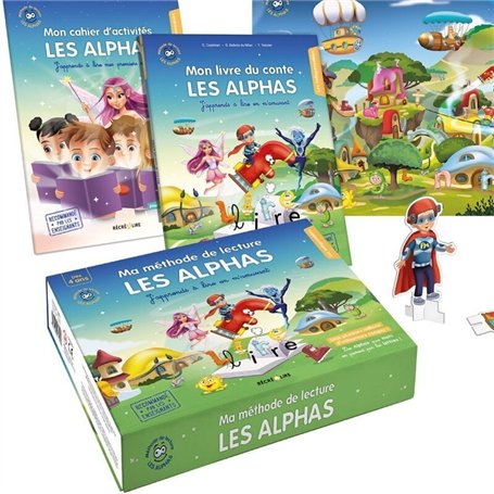 Ma méthode de lecture Les Alphas - Le coffret déclic lecture