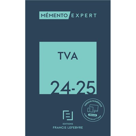 Mémento TVA 2024-2025