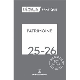 Mémento Patrimoine 2025-2026